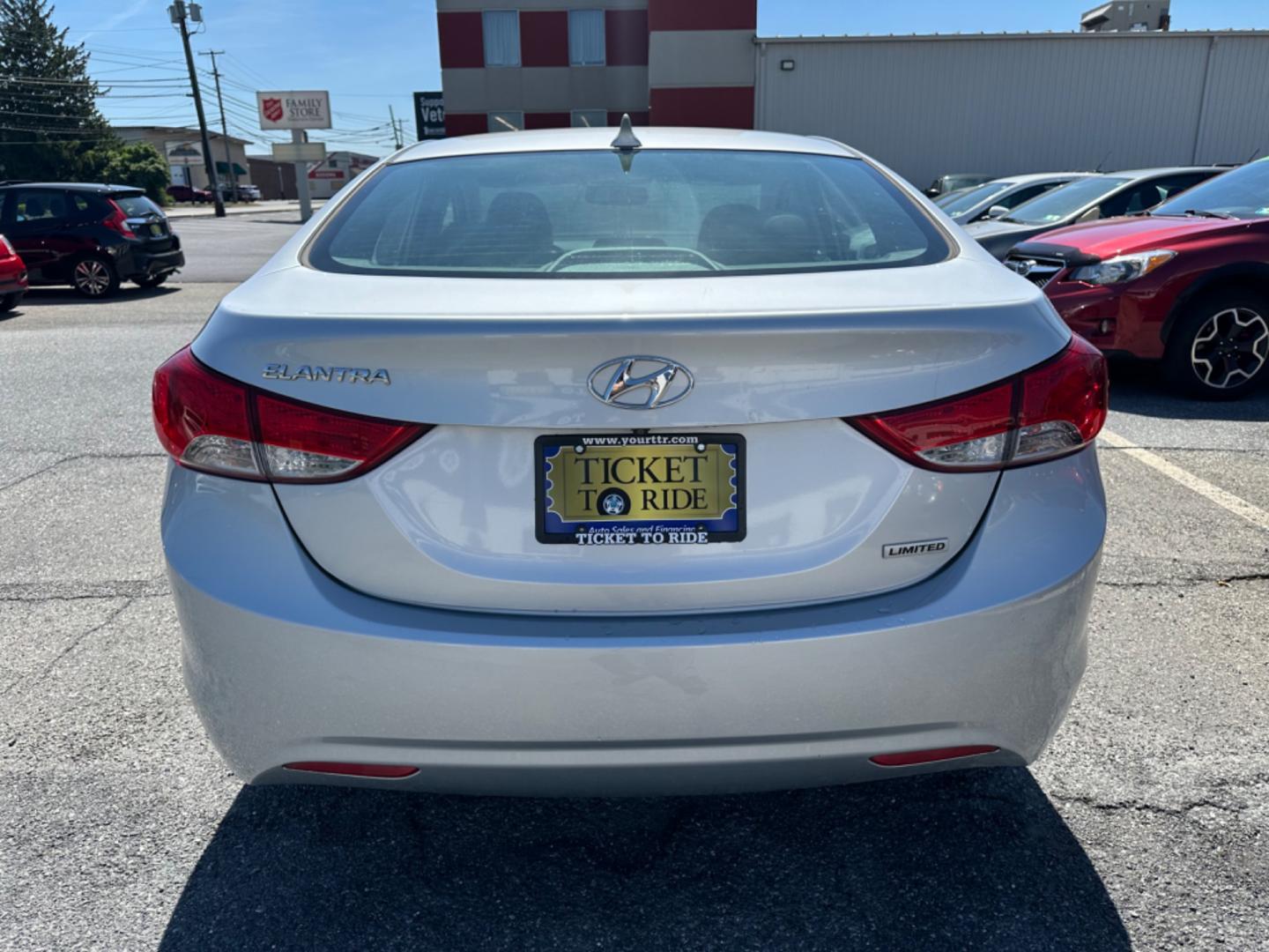 2013 SILVER Hyundai Elantra Limited (5NPDH4AE3DH) with an 1.8L L4 DOHC 16V engine, 6-Speed Automatic transmission, located at 1254 Manheim Pike, Lancaster, PA, 17601, (717) 393-9133, 40.062870, -76.323273 - Photo#5